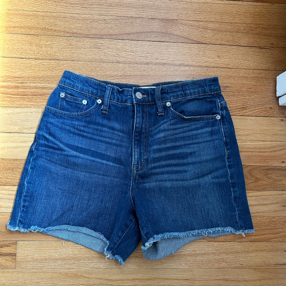 Madewell Blue Jean Shorts